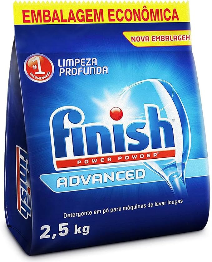 Detergente para Lava Louças Finish em Pó, 2,5kg